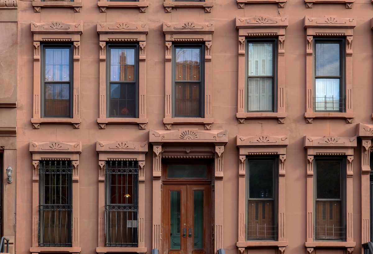 Brooklyn brownstone buildings typical of the neighborhoods we serve