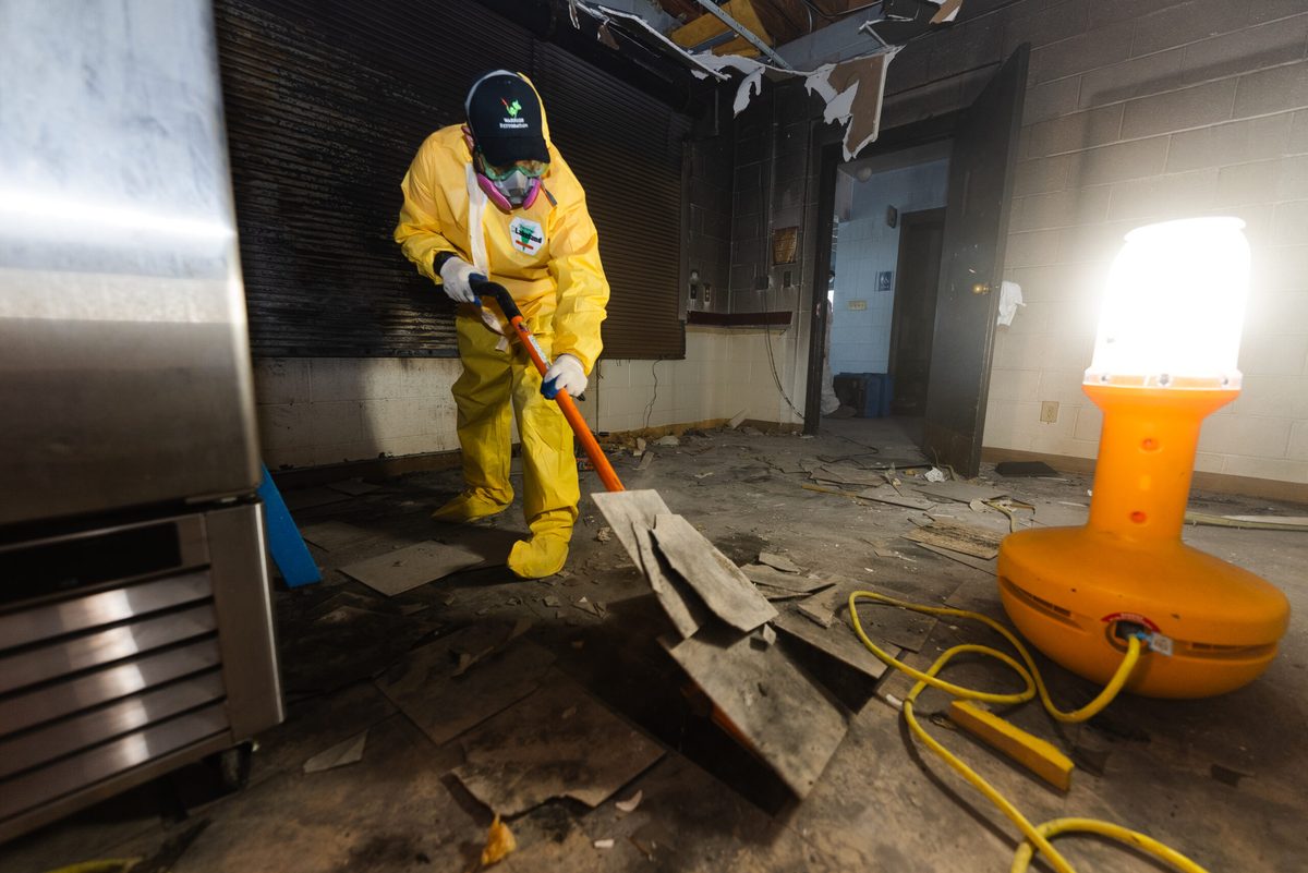 Fire damage restoration service in Brooklyn NY